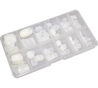 World of Nails-Design Toe Nails UV Gel Acrylic Toe Nail Art Tips Natural in Box Set of 120