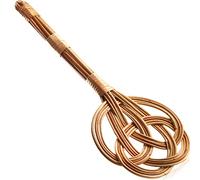 World of Nature Carpet Beater, Durable Rug Beater, Handmade Cleaning Tool | Handcrafted rattan reed paddle, 65cm long with wide face for fast dust removal from rugs, sofas, couches and chair cushions