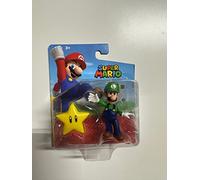 World of Nintendo 41301 3" Luigi with Super Star Action Figure
