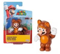 World of Nintendo Super Mario Bros 2.5" Tanooki Mario Action Figure