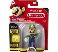 World of Nintendo - Super Mario - Luigi - 10cm Articulated Figure - RARE -...