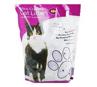 World of pets Cat Litter 30 Litres Lavender Fragranced Crystals Non Clumping Long Lasting 10 x 3 Litre Packs Kitten Pet