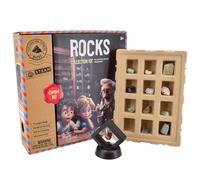 World of Science Collection Kits | Educational STEAM Science Sets (Rock Collection)