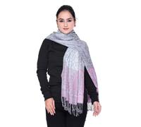 World of Shawls scarf for her (Light Silver)