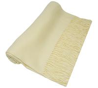 World of Shawls Winter Cashmere Feel Scarf Wrap Blanket Shawl Warm Soft Cozy - (Cream)