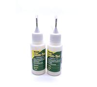 World of Sparkles 15ml Beacon Gem-Tac Adhesive with Crystal Needle for Applying Crystals, Rhinestones, Diamante, Diamonds, Arts & Crafts, DIY Projects and Fashion Accessories (2 Bottles)