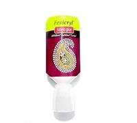 World of Sparkles Fevicryl Fabric Glue for Gems Acrylic Rhinestones Clothes Shoes Adhesive Bonds Machine Washable, 20ml - White