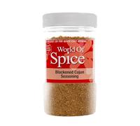 World of Spice Blackened Cajun Seasoning 350g Catering Size Jar - Premium Cajun Powder Spice Blend Seasoning for Cooking - Home Cooks, Professional Chefs & Commercial Kitchens