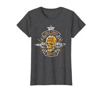 World of Tanks Blitz Revenant T-Shirt, Women, Dark Heather Grey, X-Large