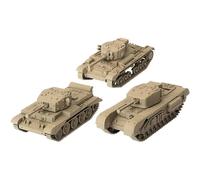 World of Tanks: U.K. Tank Platoon Expansion - Cromwell, Churchill VII, Valentine - WOT Miniatures Game, War & Military, RPG, Tabletop Gaming, WOT65
