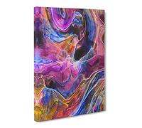 World Of Us Canvas Print | Gallery Wrapped 30mm Frame Wall Art | 24x16 inches | Ready to Hang | Abstract Picture | Living Room Bedroom Lounge Office