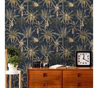 World of Wallpaper Amazonia Monkey Trees Jungle, Navy Blue/Multi (WOW038)