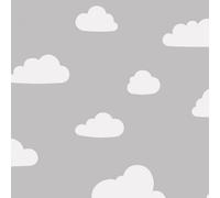World Of Wallpaper Clouds Wallpaper Grey/white (A618 Cao 3-Bur)