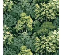 World of Wallpaper Folklore Forest, Lightly Textured, Green (AF0046)