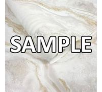 World of Wallpaper Luxe Collection Mineral Vinyl Sample - Modern Luxury Wallpaper for Living Room & Bedroom - Cream/Gold