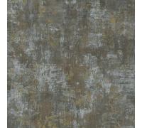 World of Wallpaper Soho Concrete Texture Heavyweight Vinyl Wallpaper for Industrail Modern Look Feature Walls Bedrooms Living Rooms Kitchen Wallcovering Dark Grey/Gold (WOW171)