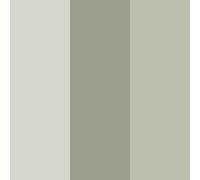 World of Wallpaper Stripe Textured Wallpaper - Soft Green/Sage/Olive - Soft Green/Sage/Olive - 10m x 53cm