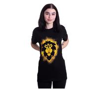 World Of Warcraft - Alliance - T-Shirt - black - M - 100% Cotton M