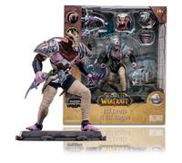 World of Warcraft - Elf Druid & Elf Rogue (Common) 1:12 Scale Posed Figure