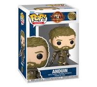 Funko POP! Games: World of Warcraft - The War Within - Anduin Wrynn | Official Video Games Merch - Collectable Vinyl Figurine for Shelf Display - Birthday Gift Idea for Fans and Collectors