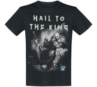 World Of Warcraft Hail to the King T-Shirt black XXL