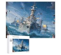 World of Warships Distinctive Jigsaw Puzzle for Adults, 500 PCS