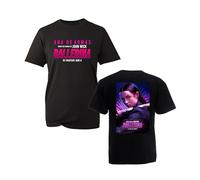 World of Wick T-Shirt, Funny John Assassin Ballerina Sword Poster Movie Themed Shirt, Gift Unisex Tee Top (Black, 2XL)