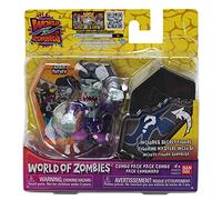 World of Zombies 44271 44273 Bandai Zpain Torero & Mystery 2.5 Inch Figures (2-Pack), Multicolor