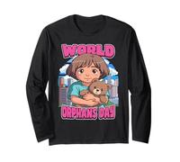 World Orphans Day November Help Children Without Parents Long Sleeve T-Shirt