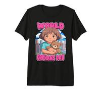 World Orphans Day November Help Children Without Parents Premium T-Shirt