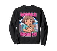 World Orphans Day November Help Children without Parents Sweatshirt