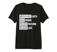 World Peace Movement Global Harmony Advocate Premium T-Shirt