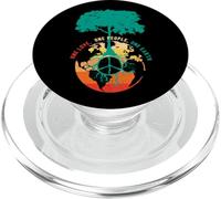 World Peace Tree Love People Earth Day 60s 70s Hip PopSockets PopGrip for MagSafe
