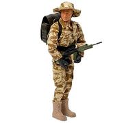 WORLD PEACEKEEPERS from Peterkin | 12" S.A.S. Action Figure & Accessories | 1:6 Scale | Action Figures & Accessories | Ages 3+, Camouflage