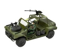 WORLD PEACEKEEPERS from Peterkin | 22cm Fast Attack Vehicle (FAV) with winch, rear gunner position and military figures | 1:18 Scale | Action Figures & Accessories | Ages 3+