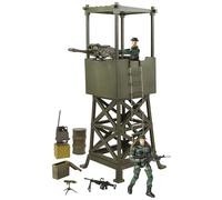 WORLD PEACEKEEPERS from Peterkin | 30cm Military Lookout Tower with Articulated Figures | 1:18 Scale | Action Figures & Accessories | Ages 3+