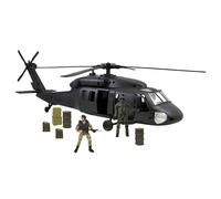 WORLD PEACEKEEPERS from Peterkin | 60cm Black Hawk Helicopter with Military Figures | 1:18 Scale | Action Figures & Accessories | Ages 3+