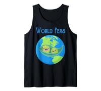 World Peas -Save The Earth, Peace, Animals, Environment Gift Tank Top
