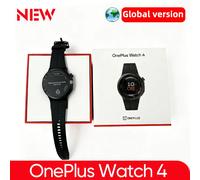 [World Premiere] OnePlus Watch 4 Smart Watch 1.50'' AMOLED Display Snapdragon W5 Processor Up to 16 Days of Battery Life Wear OS Black