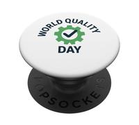 World Quality Day - Celebrate Excellence | Workplace Gift PopSockets Adhesive PopGrip
