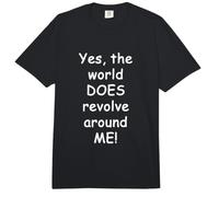 World Revolves Around Me Funny Comfort Colors Adult Heavyweight T-Shirt