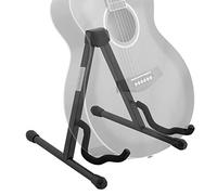 World Rhythm A-Frame Guitar Stand - Body Guitar Stand for Acoustic, Classical, Electric and Bass Guitars