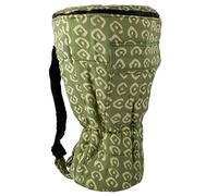 World Rhythm ML Size Bag for 9.5 inch Djembe Drum - Green