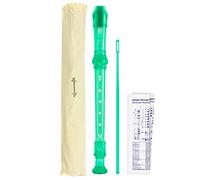 World Rhythm WR-802 Descant School Recorder - Green