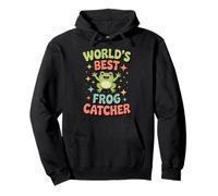 World’s Best Frog Catcher Funny Frog Kawaii Pullover Hoodie