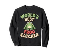 World’s Best Frog Catcher Funny Frog Kawaii Sweatshirt
