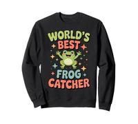 World’s Best Frog Catcher Funny Frog Kawaii Sweatshirt