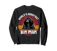 World’s Greatest Bin Man Rubbish Bag Trophy Sweatshirt