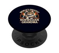 World’s Greatest Norwegian Forest Cat Grandma PopSockets Adhesive PopGrip