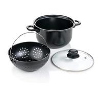World’s Greatest Pot - Versatile 3.5 Qt Soup Pot, Stock Pot, Pasta Pot or Saucepan - Cooking Pot with Strainer and Lid